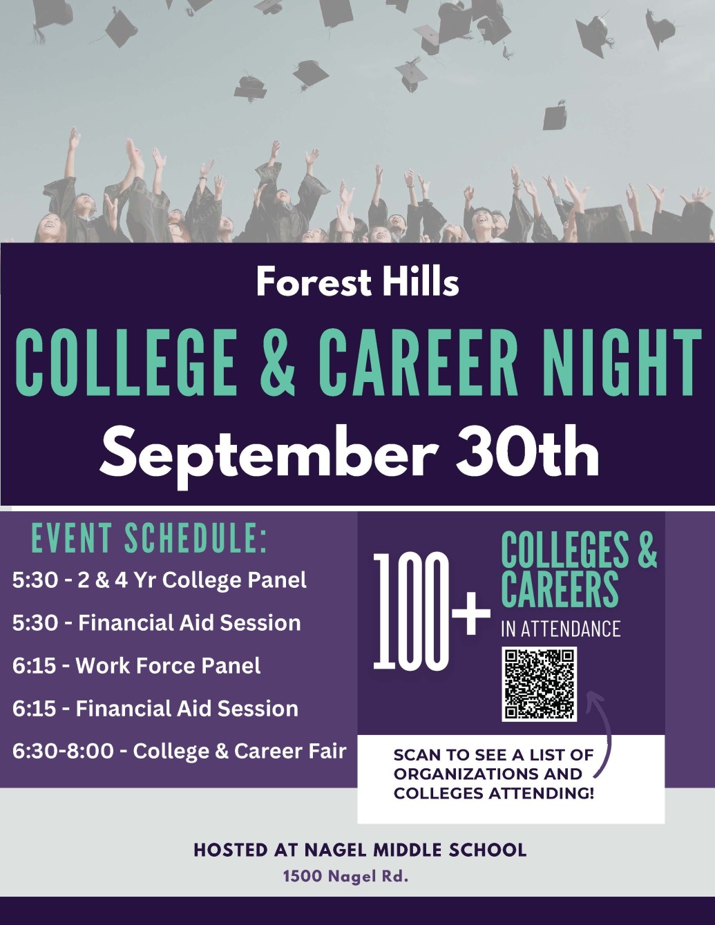 College and Career Night Poster